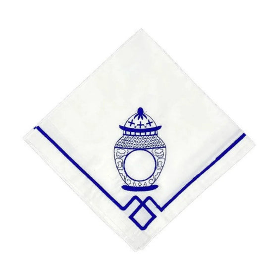 Monogram Ginger Jar Embroidery Napkins - Stacy Nicole Home