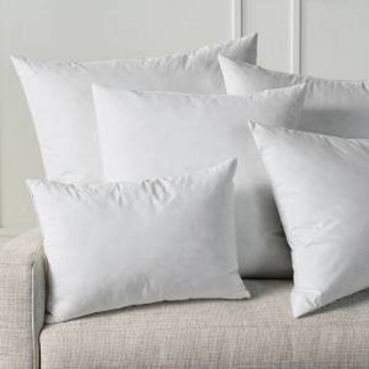 Soft and supportive pillow inserts for custom comfort.