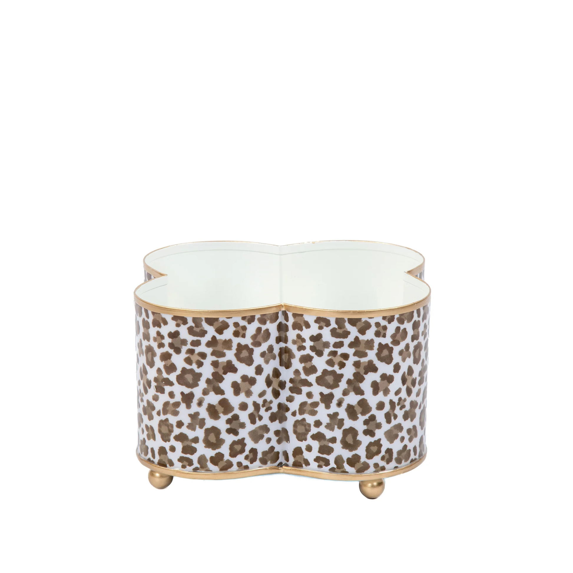 Mattie Quatrefoil Cachepot Planter — product view 9