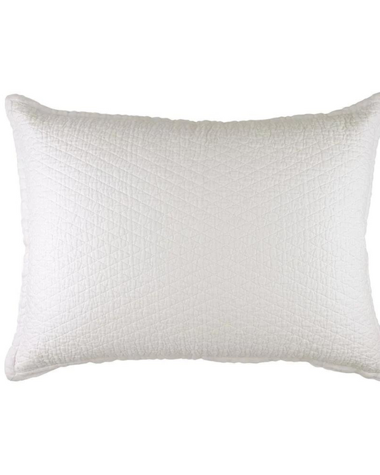 Dawn Luxe Euro Pillow White