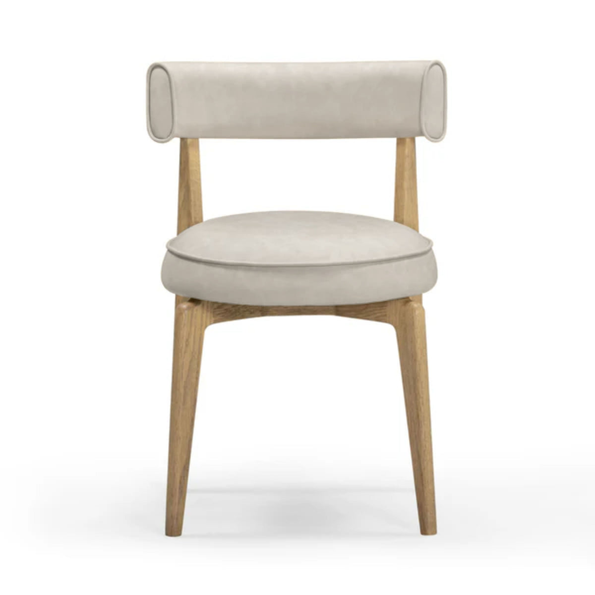 Nikita Performance Vegan Leather Dining Chair — product view | Stacy Nicole Home