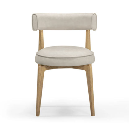 Nikita Performance Vegan Leather Dining Chair — product view | Stacy Nicole Home