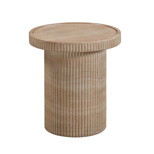 Darcy Concrete Indoor/Outdoor Side Table — product view | Stacy Nicole Home