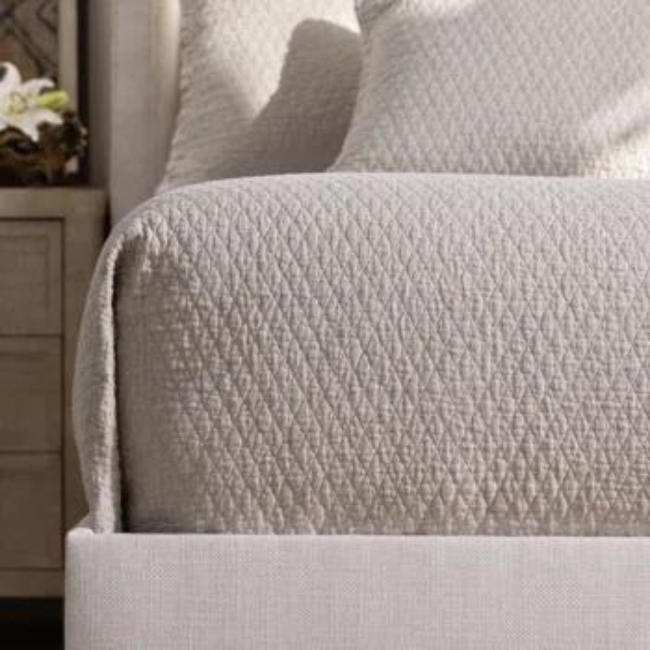 Dawn Coverlet Natural Queen - Stacy Nicole Home