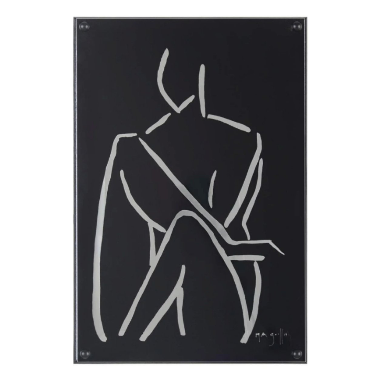 Ebony Contour III Wall Art - Stacy Nicole Home