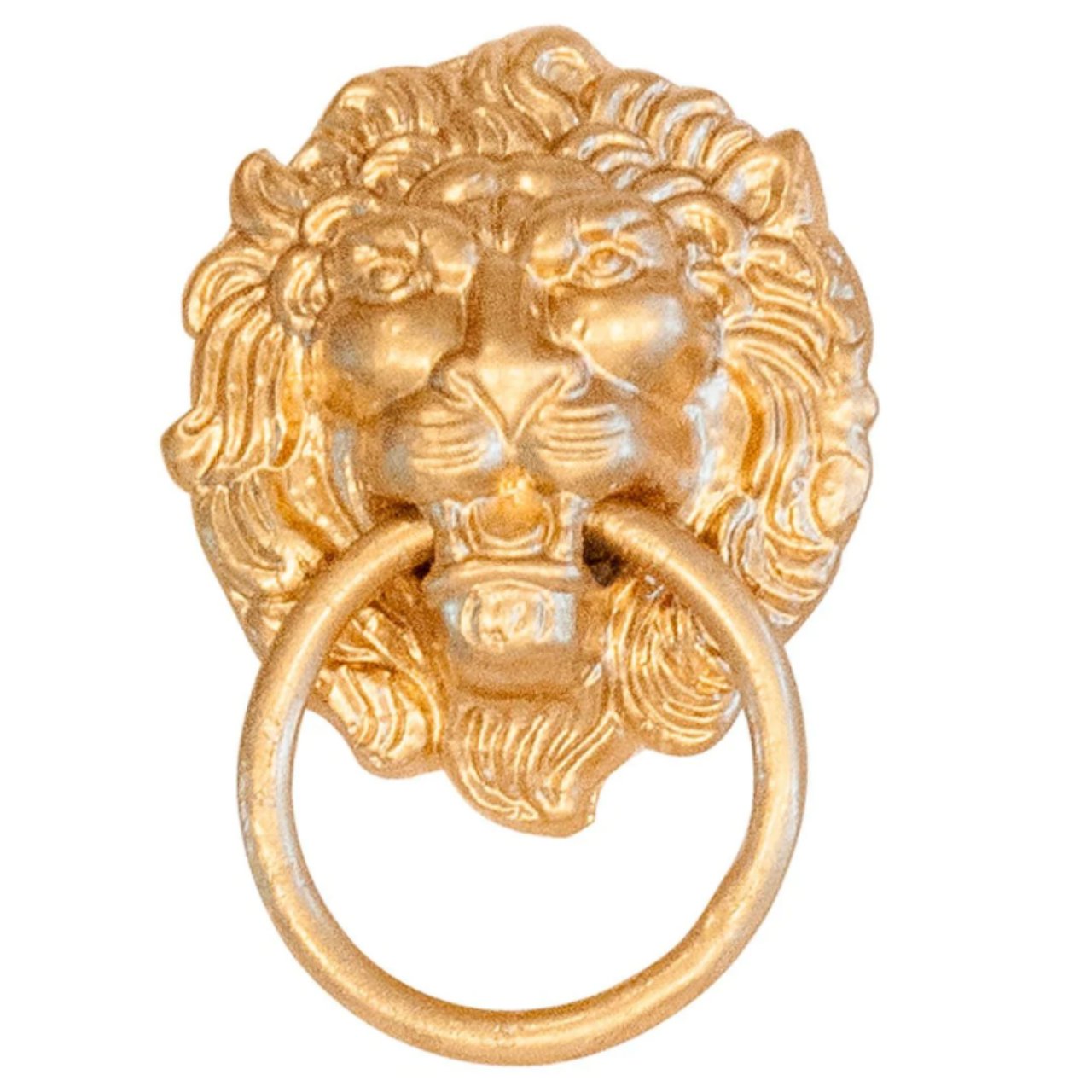 Gold Color Block Lion Napkin Ring (4 - Pack) - Stacy Nicole Home