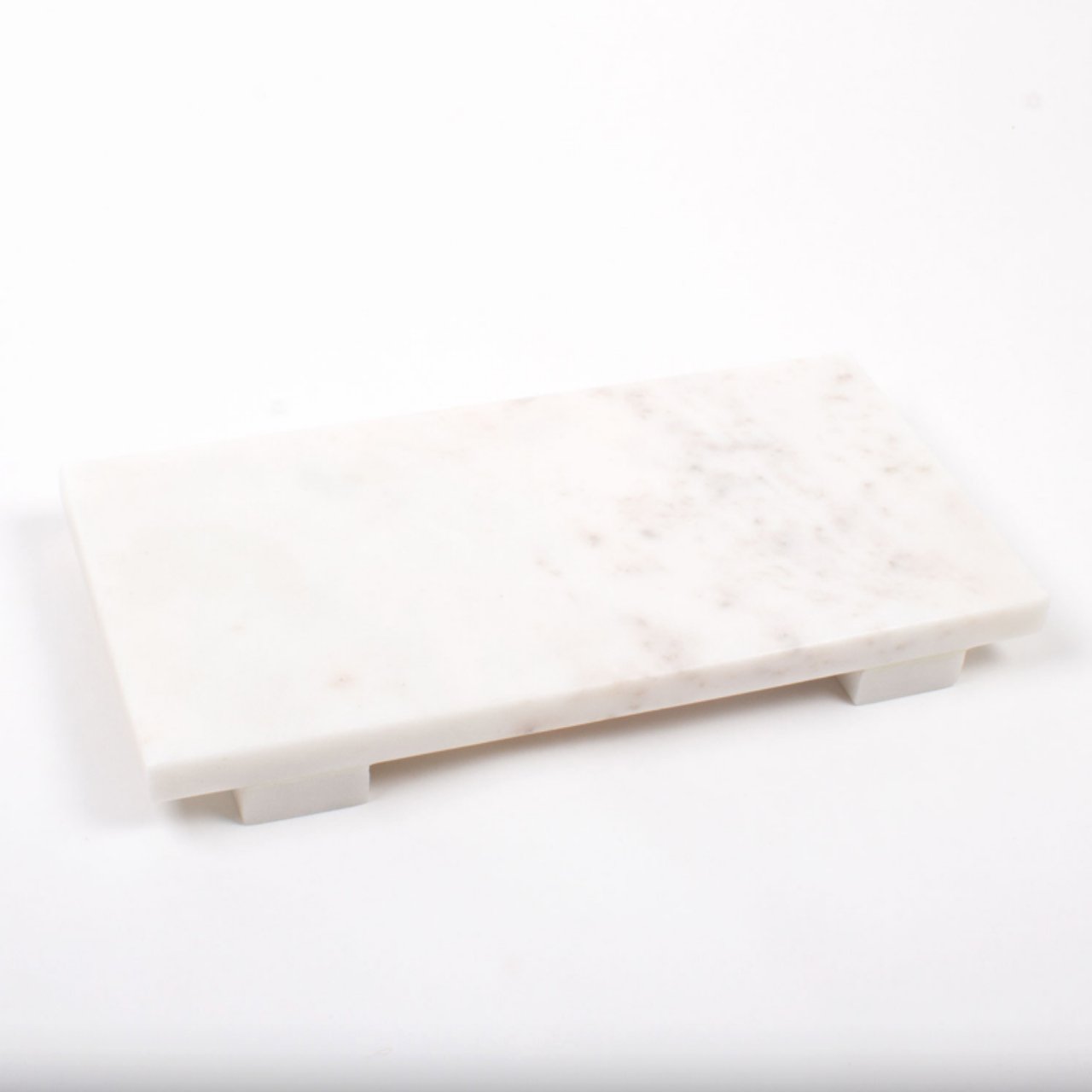 Large White Marble Cheese Board - Stacy Nicole Home