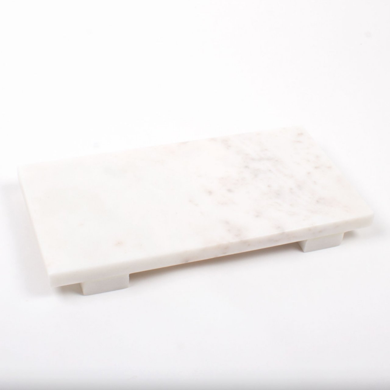 Large White Marble Cheese Board - Stacy Nicole Home