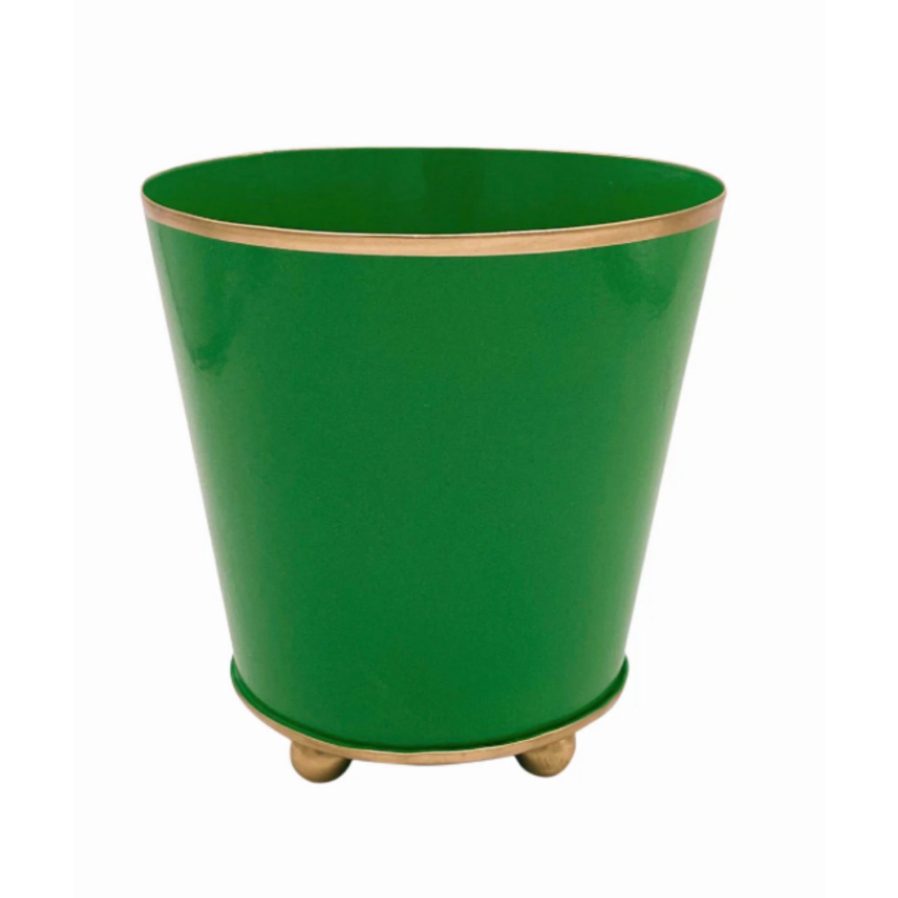 Mattie Round Cachepot Planter - Black - Stacy Nicole Home