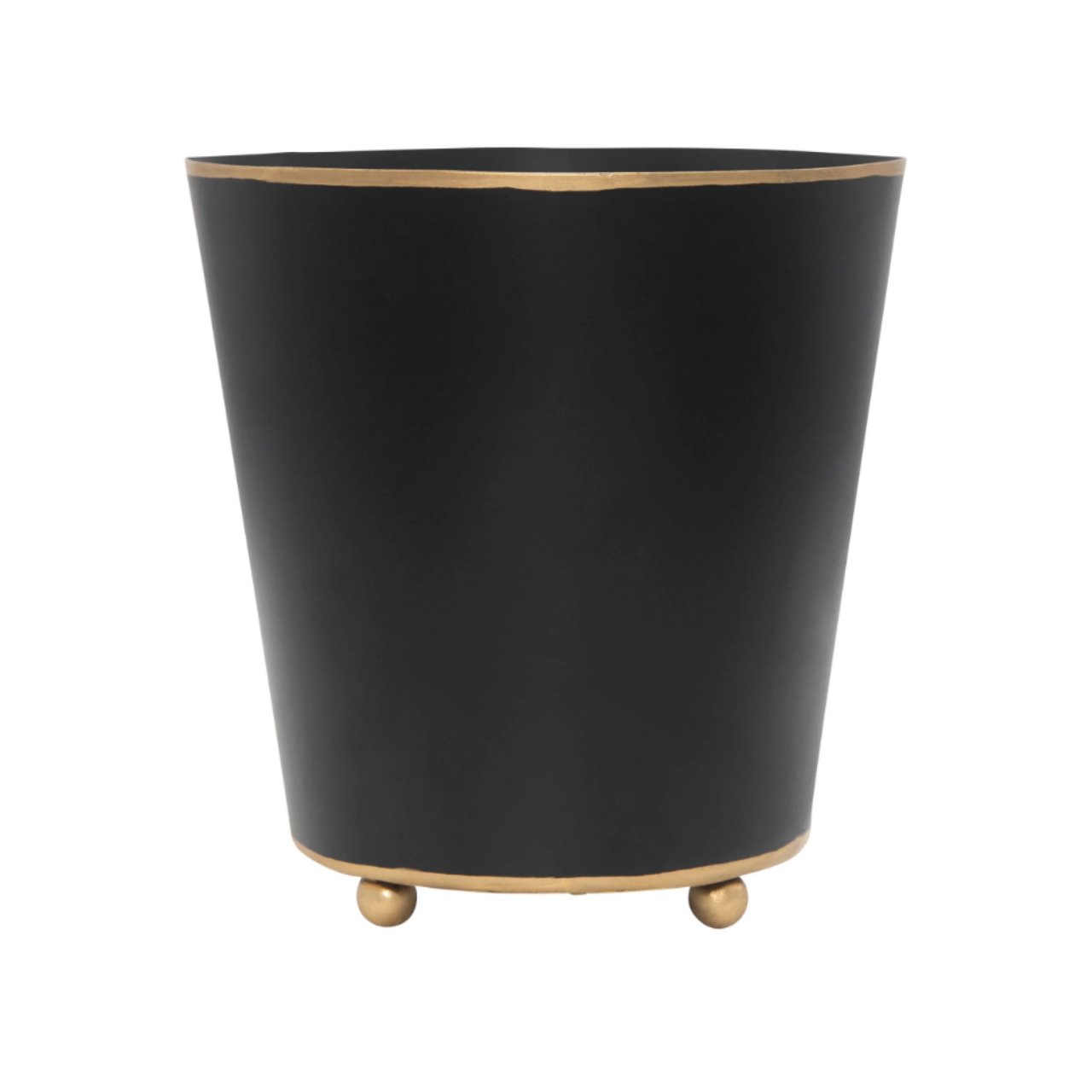 Mattie Round Cachepot Planter in Black – Stacy Nicole Home