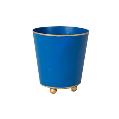 Mattie Round Cachepot Planter in Periwinkle – Stacy Nicole Home