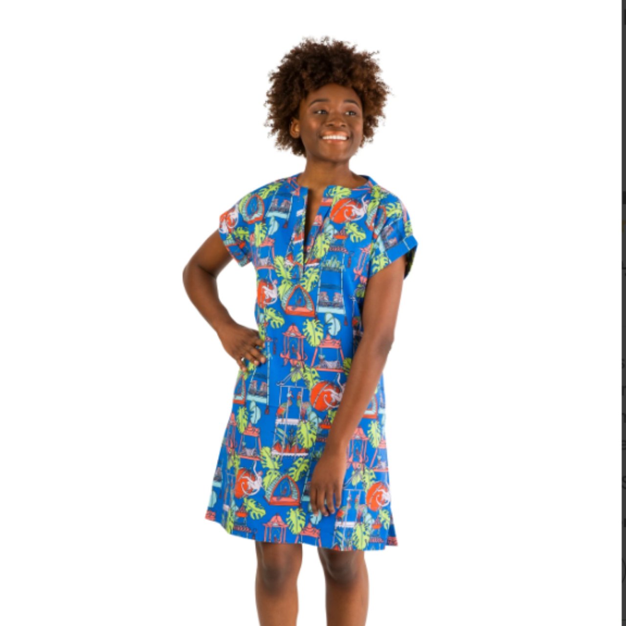 Menagerie Luxe Sateen Full Pajama Shirt - Stacy Nicole Home