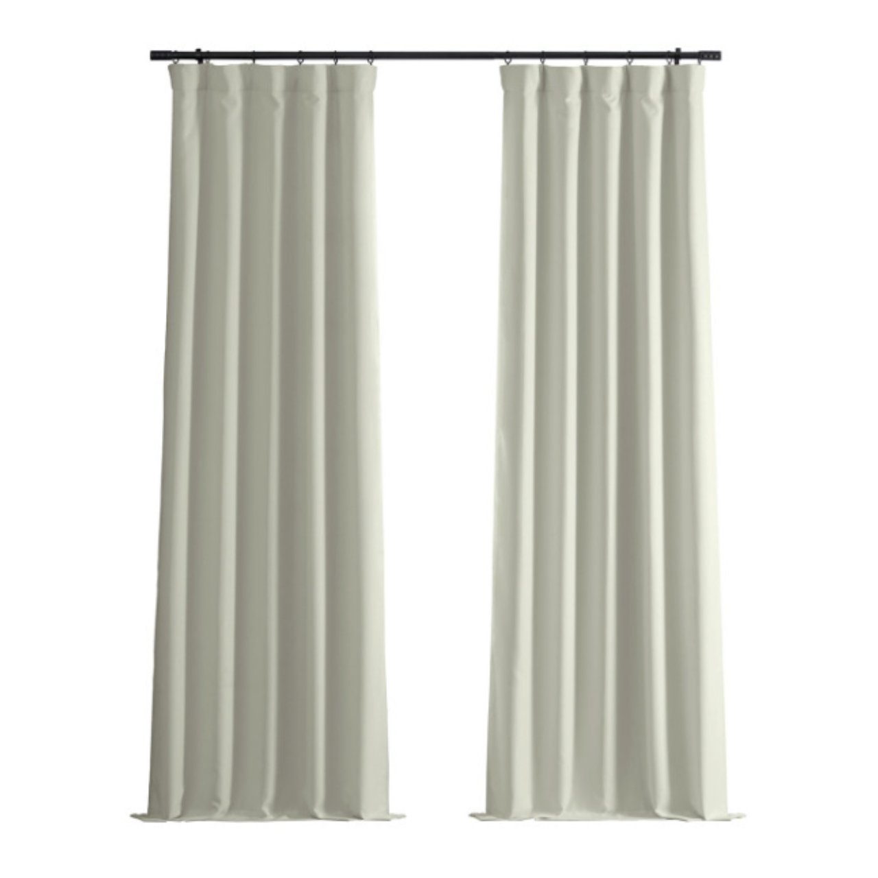 Oatmeal Faux Linen Room Darkening Curtain - Stacy Nicole Home