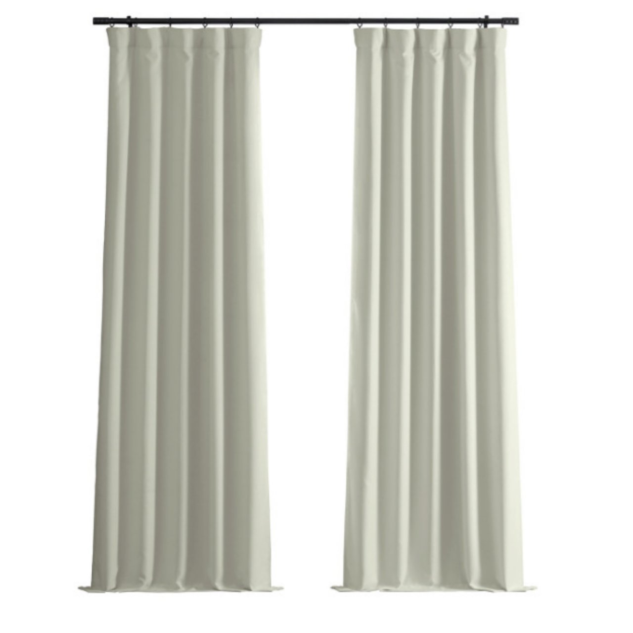 Oatmeal Faux Linen Room Darkening Curtain - Stacy Nicole Home