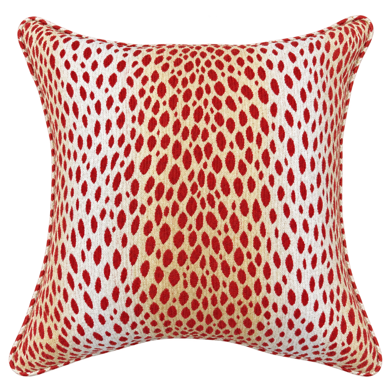 Saffron Ember Decorative Pillow Cover